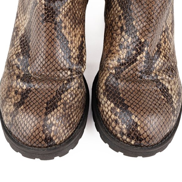 Dirty Laundry Lita Python Snake Print Chelsea Boots – Women’s 6 - Picture 5 of 14
